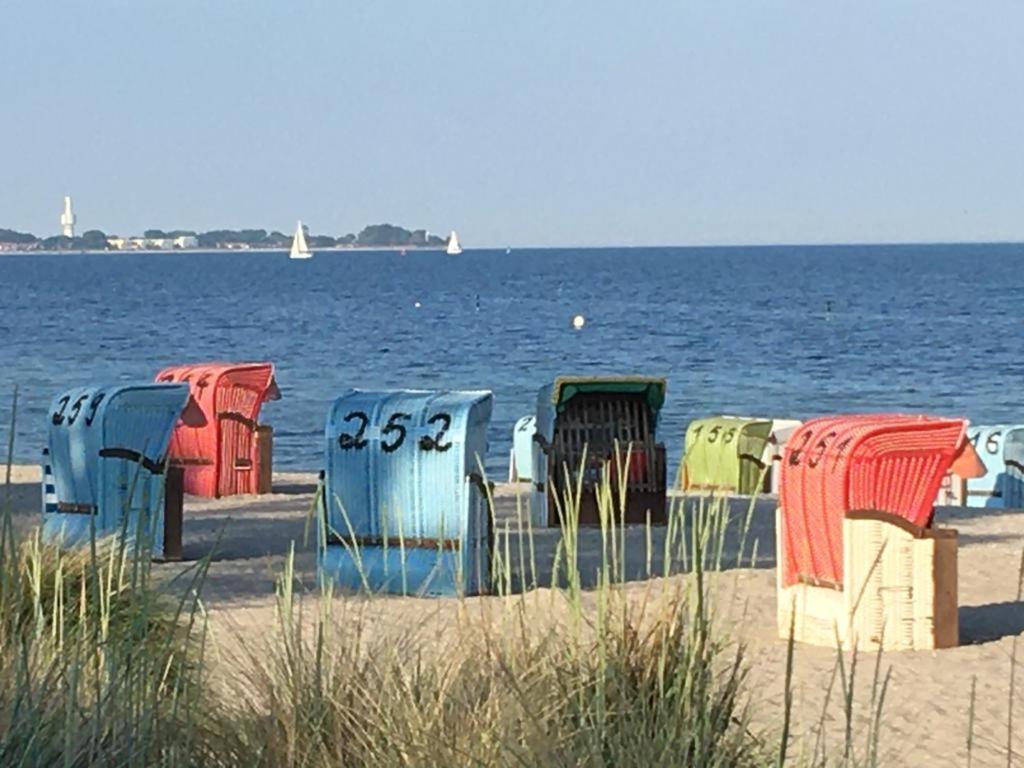 Ferienwohnung Kofferfisch Sierksdorf Esterno foto